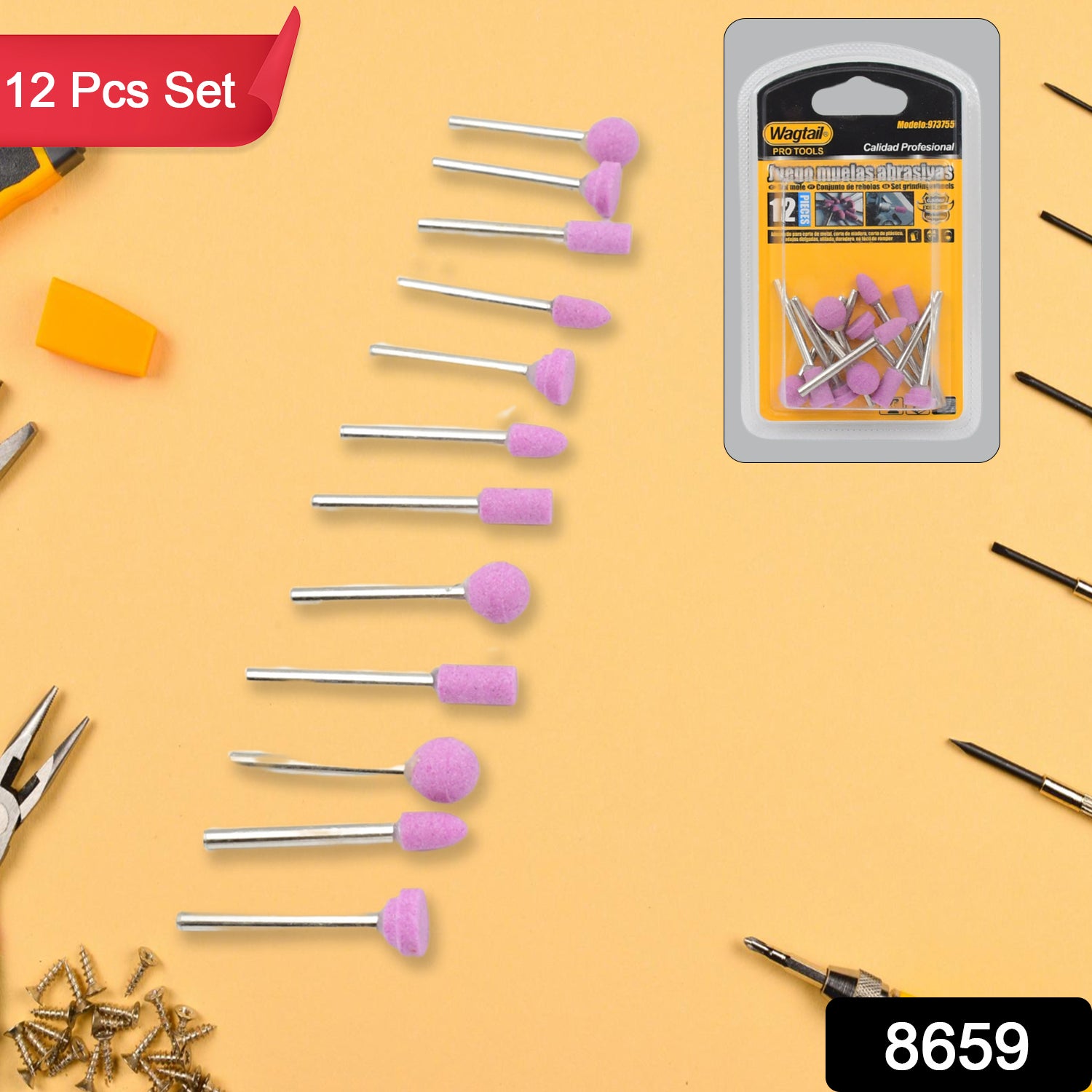 Grinding Wheels Head Grinding Head (Different Design  12 Pcs Set) Grinding Wheels Head Grinding Head (Different Design  12 Pcs Set)